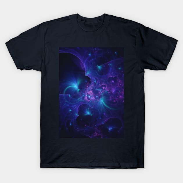 Lunar Surface Abstract Art T-Shirt by love-fi